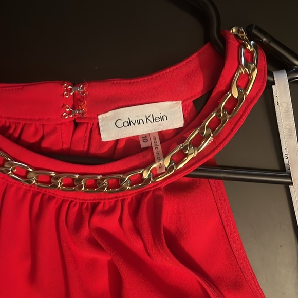 Calvin Klein red dress - Picture 3 of 3